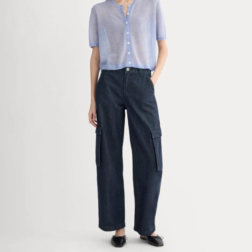 Everlane Mid-Rise Cargo Jean – Size 25R